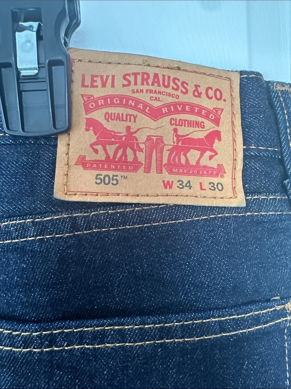 Levi's Men's Indigo Straight-Leg Jeans